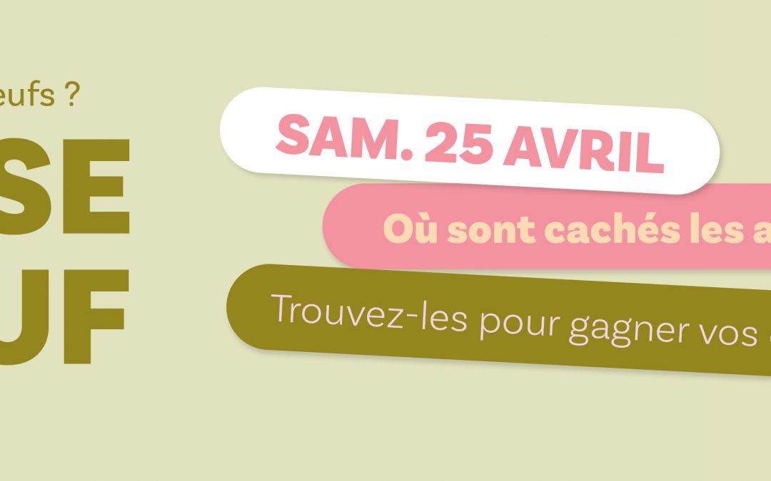 CHASSE À L&rsquo;ŒUF